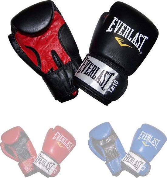 Everlast Fighter Leather Boxing Gloves diverse Kleuren | bol.com