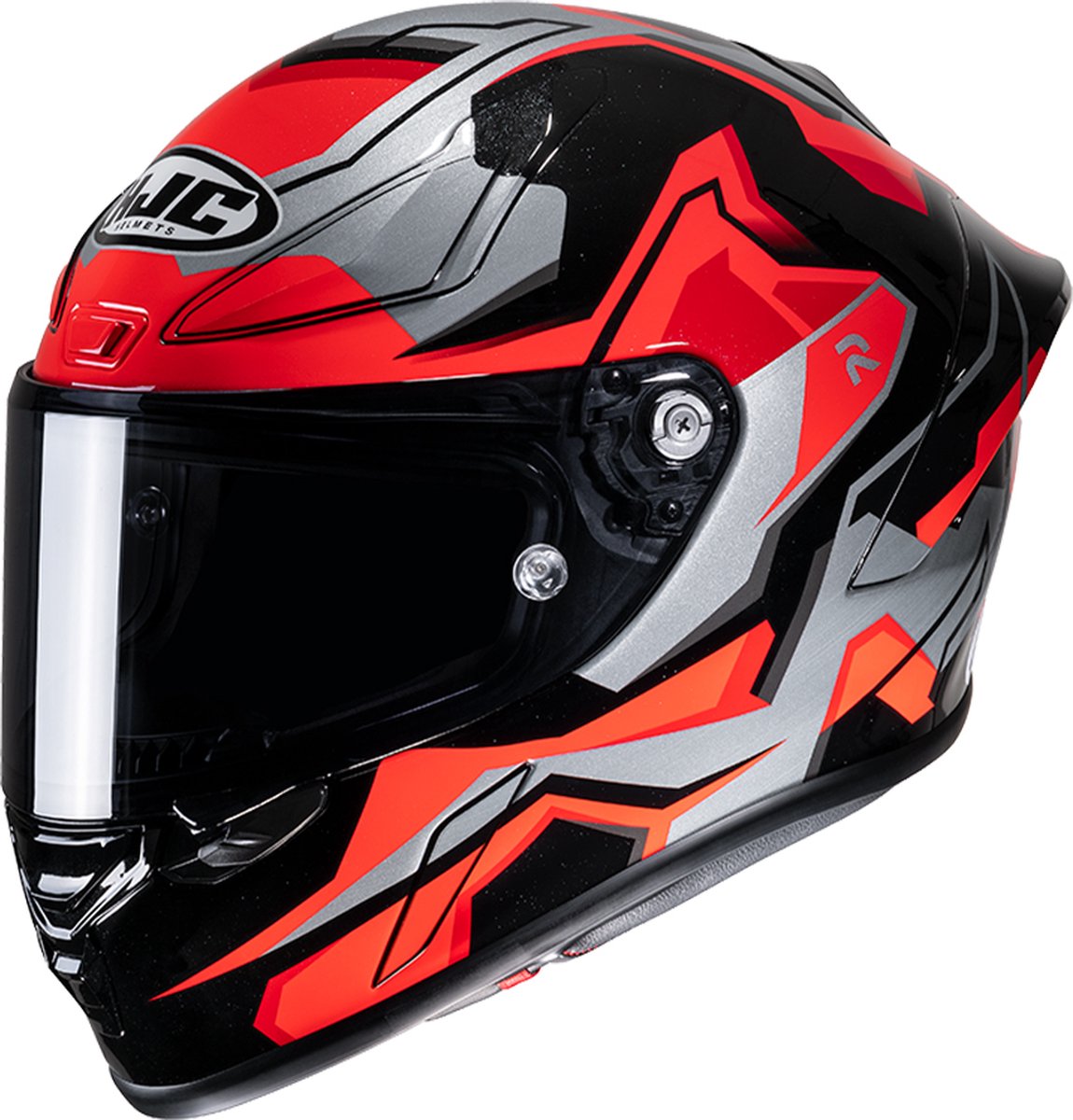Hjc Rpha 1 Nomaro Red Black Mc1 Full Face Helmets XL - Maat XL - Helm