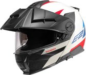 Schuberth E2 Defender White Blue Modular Helmet 2XL - Maat 2XL - Helm