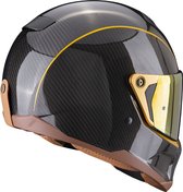 Scorpion EXO-HX1 Carbon Se Zwart-Goud Integraalhelm - Maat XS - Helm