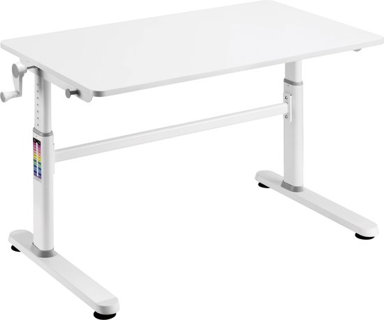 Table à dessin de bureau pour enfants - réglable en hauteur ergonomique - table d'école