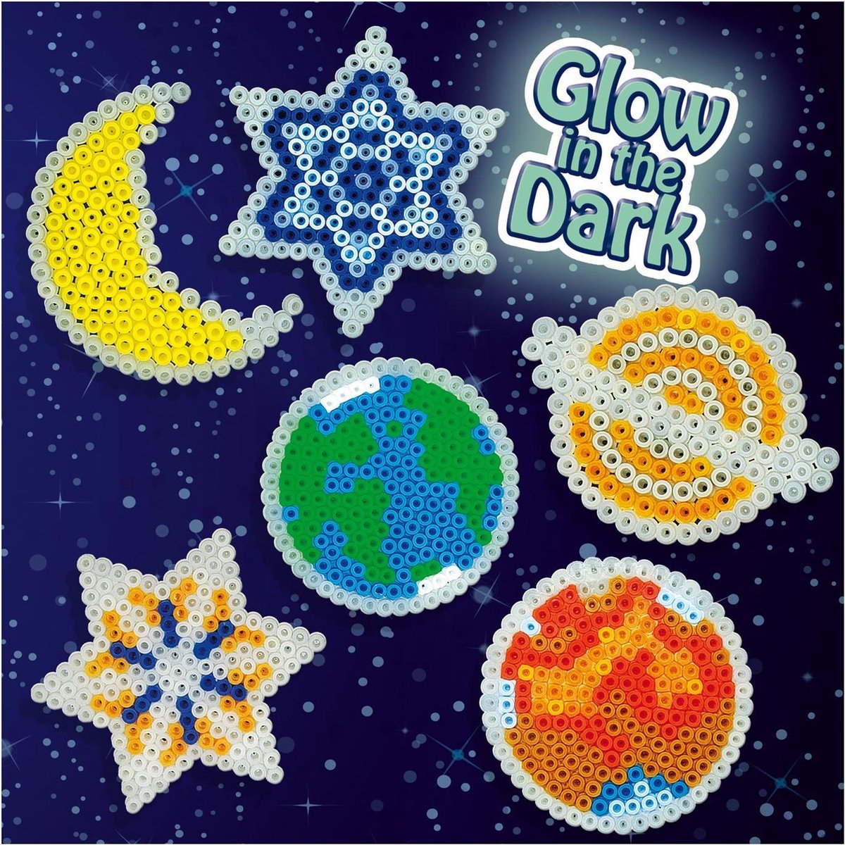 SES Creative - Beedz - Glow in the Dark - Strijkkralen - 1000 Stuks - PVC Vrij - Vanaf 5 Jaar — afbeelding 5