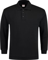 Tricorp casual Polo/Sweater boord - 301005 - Zwart - maat XL