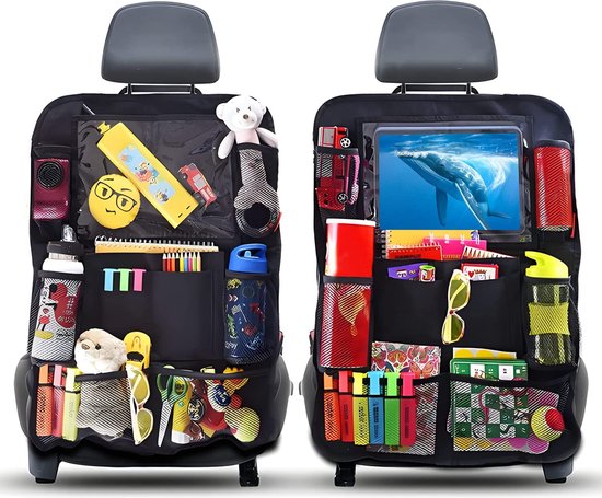 Auto achterbank organizer, Oxford doek waterdicht achter de stoel opbergtas | Hoge sterkte board, eenvoudige installatie multifunctionele ondersteuning board organizer voor boeken, papieren Auto achterbank organizer, Oxford doek waterdicht achter de stoel opbergtas | Hoge sterkte board, eenvoudige installatie multifunctionele ondersteuning board organizer voor boeken, papieren