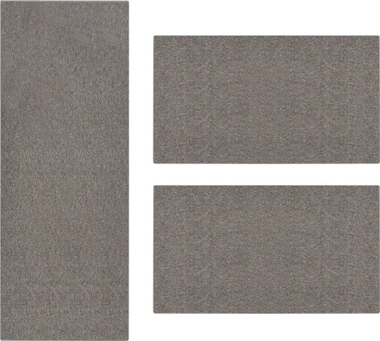 HUGEAR Vintage Loper Tapijt Gang Bruin Vloerkleed Lange 60x180cm Antislip Machinewasbaar Keuken Woonkamer Wasruimte Vloerkleden Kortpolige Carpet