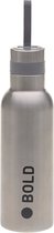 Lässig Schoolbeker Drinkfles Roestvrij Staal - 750 ml - Zilver