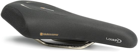 Selle Royal Lookin Evo Athletic Stracciatella - Selle De Vélo Unisexe Confortable Et Stylée