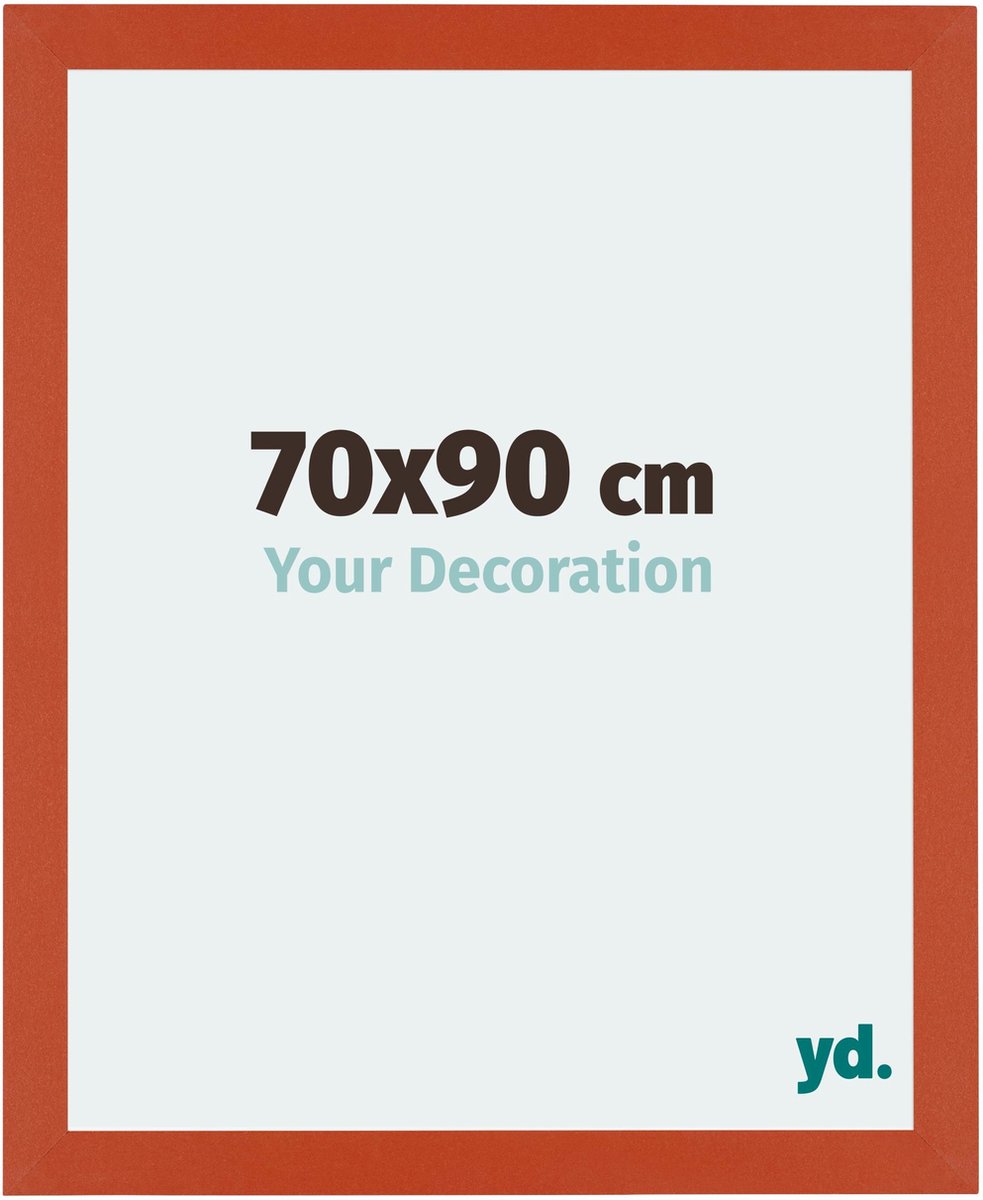 yd. Your Decoration - Fotolijst 70x90 cm - MDF - Oranje - Mura