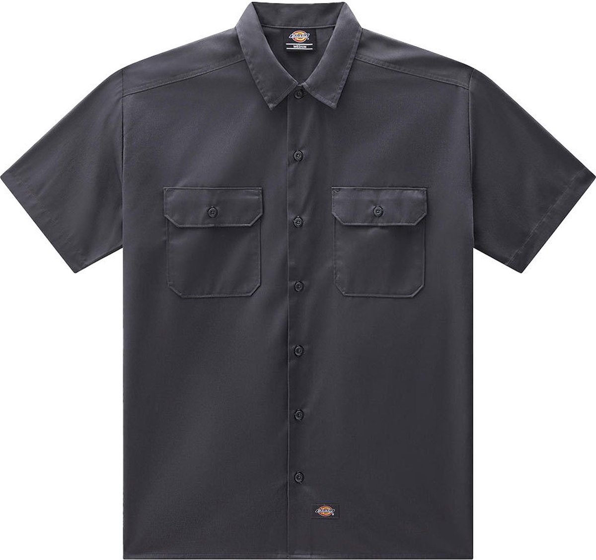 Dickies Work Korte Mouwen Shirt S Man Grijs