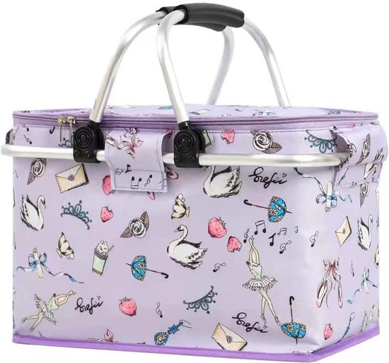 Picknick koeltas MYRA 25 liter naturel