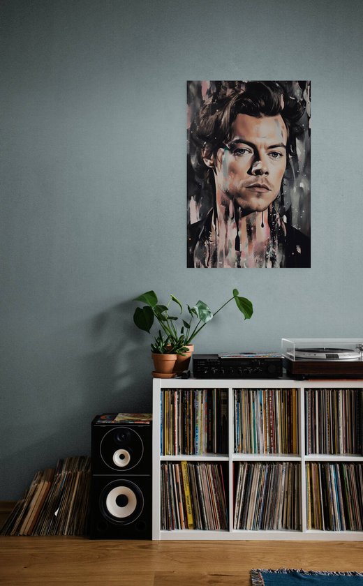 Affiche Harry Styles - Affiche Musique - Affiche Portrait - Sucre