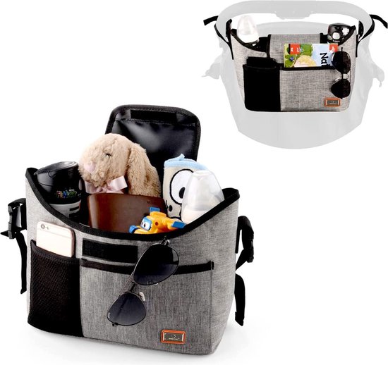Kinderwagen Organizer | Handig Tasje Voor Je Babyspullen