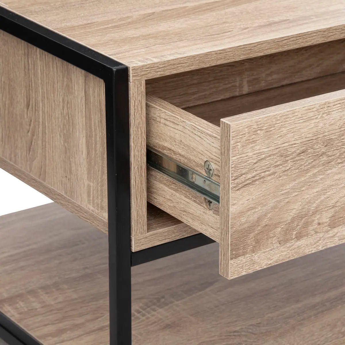 5Five Aliaj Salontafel - 1 Lade - Beige - 100 x 40 x H 50 CM