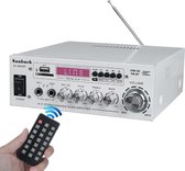 Sunbuck Audioversterker – Stereo Versterker Met Bluetooth – Audio Amplifier Met Karaoke Portals – Led Display - Veelzijdig