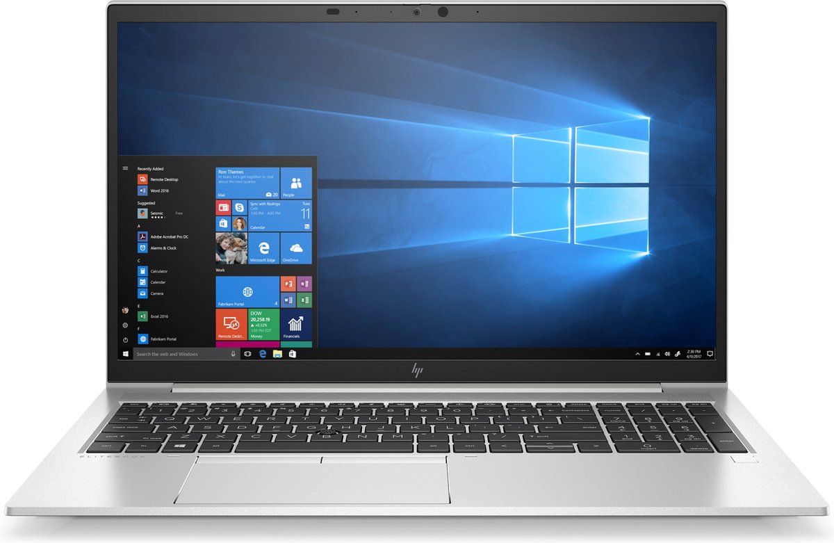 HP EliteBook 850 G7 Intel® Core™ i7 i7-10610U Laptop 39,6 cm (15.6") Full HD 16 GB DDR4-SDRAM 512 GB SSD Wi-Fi 6 (802.11ax) Windows 10 Pro Zilver