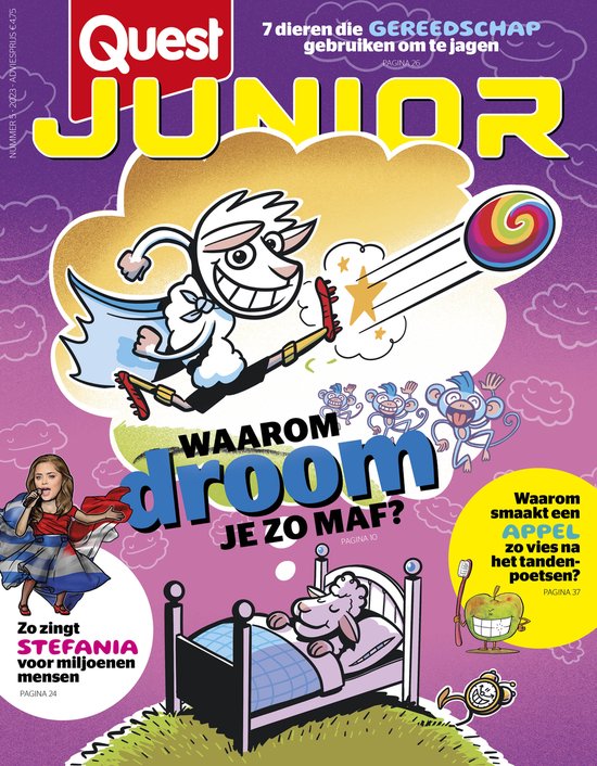 Quest Junior editie 5 2023 - tijdschrift cadeau geven