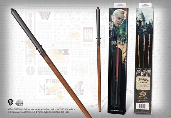 Harry Potter - Baguette magique Draco Malefoy Edition Personnelle 