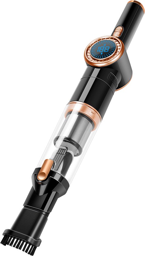 TurboTronic CT20 Handstofzuiger Draadloos Goud - TurboTronic - €49,95