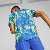 Men’s Short Sleeve T-Shirt Puma Run Favorite Blue Green