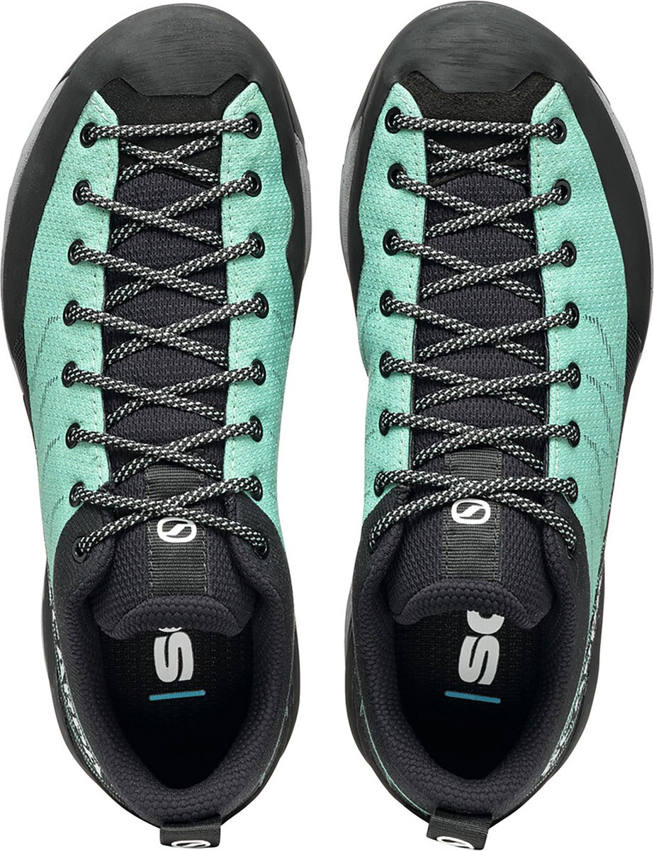 Scarpa Mescalito Planet Approachschoenen 1/2 Vrouw Zwart