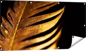 Gards Tuinposter Gouden Veer - 120x60 cm - Tuindoek - Tuindecoratie - Wanddecoratie buiten - Tuinschilderij