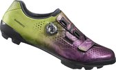 Chaussures de cyclisme Shimano RX800 Gravel Violet Vert