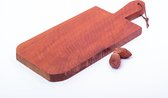 Oudhloft Snijplank - Serveerplank - Handgemaakt en duurzaam - Natuurlijke Juniper hout - 41x16cm