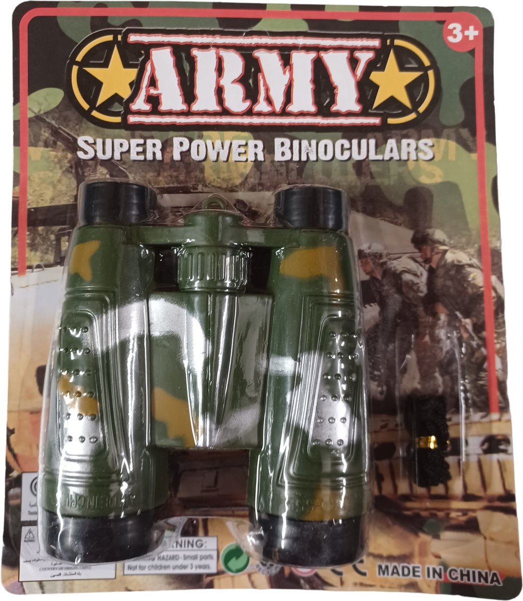 Verrekijker - Army - met koord - Super Power Binoculars