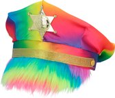 Boland - Pet Rainbow Sheriff Multi - - Volwassenen - Unisex - Pride