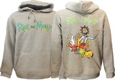 Rick & Morty Acid Rick Hoodie Trui Sweater Grijs - Officiële Merchandise