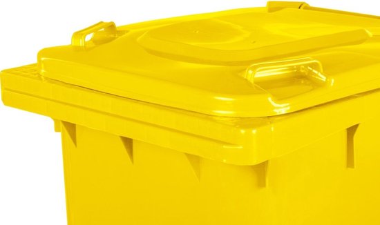 Kliko / mini container 240 liter - Geel — afbeelding 3