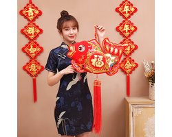 80CM Chinese stijl woonkamer deur hanger/facai fruit acryl ronde zegen hanger/binnen en buiten feestelijke zegen hanger