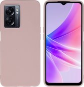 iMoshion Hoesje Siliconen Geschikt voor Oppo A77 - iMoshion Color Backcover - lichtroze