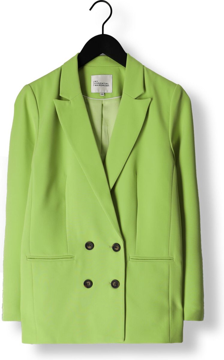 My Essential Wardrobe 27 The Tailored Blazer Blazers Dames - Groen - Maat 36