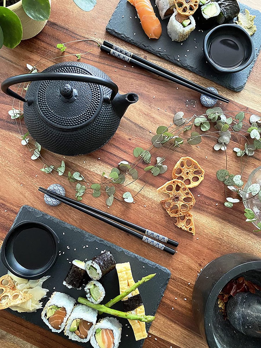 Sushiset, sushiservies, set voor 2 personen, 10delig, Aziatisch