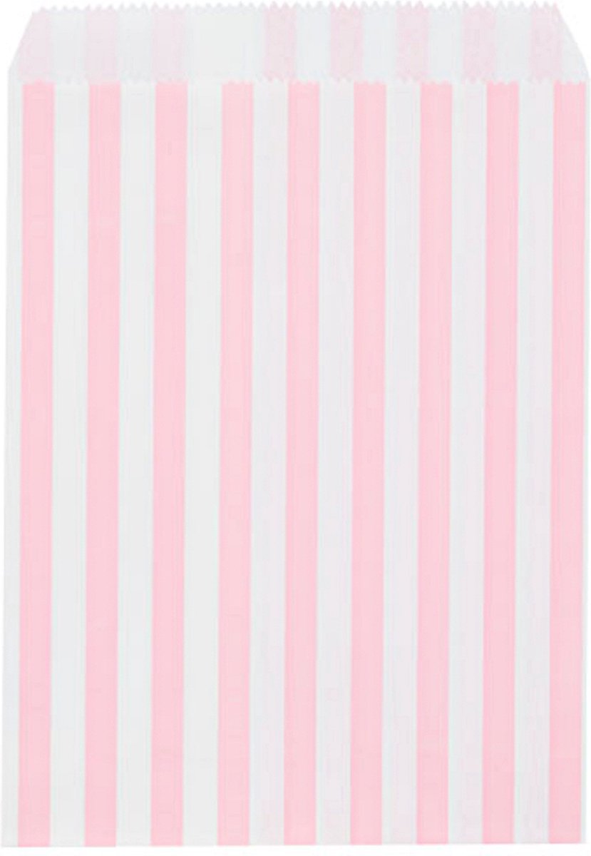 Roze Strepen - 50 stuks