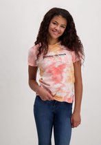 Cars Jeans Pranou Ts Peach Tops & T-shirts Meisjes - Shirt - Roze - Maat 92