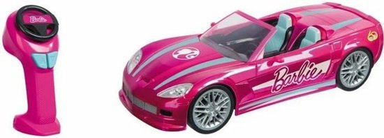 Kikker Sceptisch Activeren Barbie RC Cabriolet 40 cm met afstandsbediening | bol.com