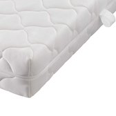 vidaXL - Matras - met - een - wasbare - hoes - 200x180x17 - cm