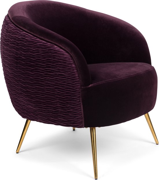 Bold Monkey So Curvy Fauteuil - Paars