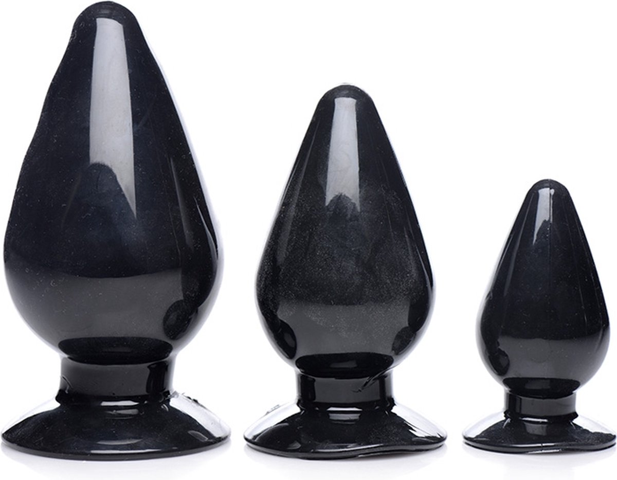Goedkoopste Triple Cones Anaalplug Set Van 3