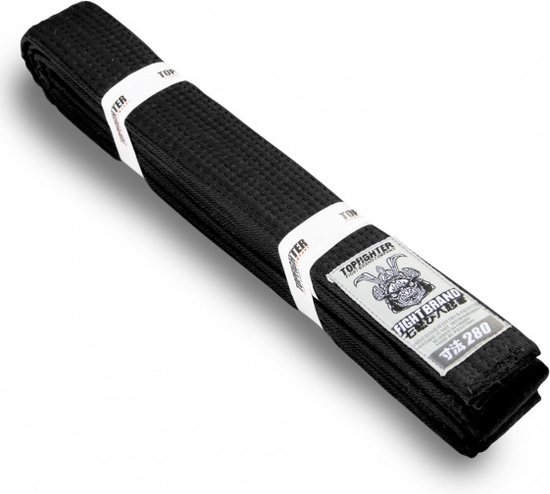 Judoband Mizuno Obi IJF | zwart - VJ51109