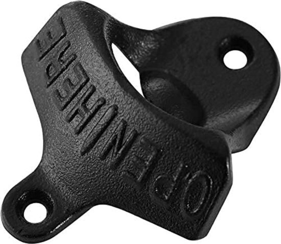 Ouvre-Bouteille Mural Personnalisé Avec Collecteur De Couvercle, Tire-Bouchon En Bois Rétro