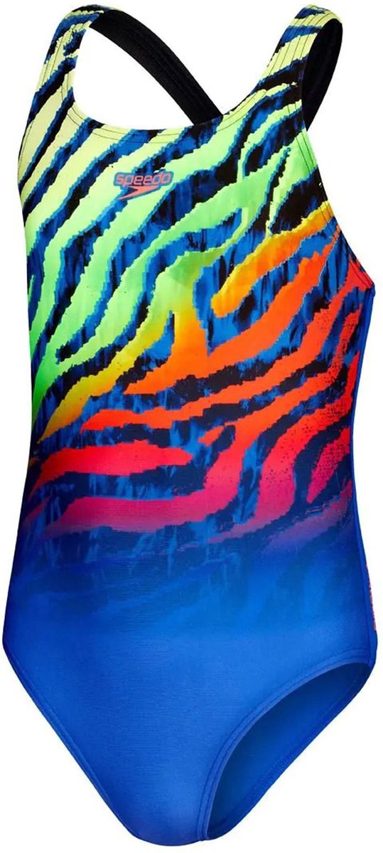 Speedo Printed Leaderback Legsuit Badpak Meisjes