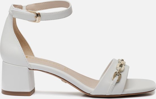 Tamaris Sandalen met hak wit Synthetisch Dames Maat 40 bol
