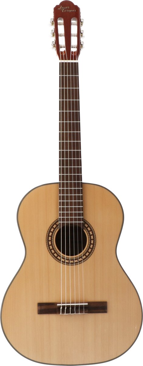 Javier Enriques CAG-50NT Natural 4/4-formaat klassieke gitaar naturel