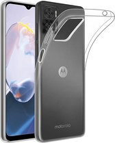 Transparant Dun TPU Hoesje Geschikt voor Motorola Moto E22 / E22i | Back Cover | Lichtgewicht | Ultra Dun Hoesje | Flexibel | Zacht TPU | Doorzichtig