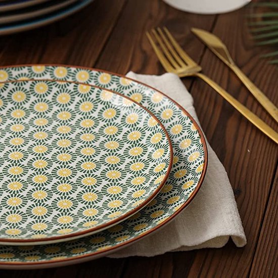 ensemble de bols de service \ assiettes à soupe, grands bols de service à salade, bol à soupe blanc peu profond, va au micro-ondes, va au lave-vaisselle, bol de service - ensemble d'assiettes