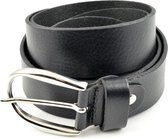 XXL Belts Damesriem Jeans 1611 - Zwart - 135 cm