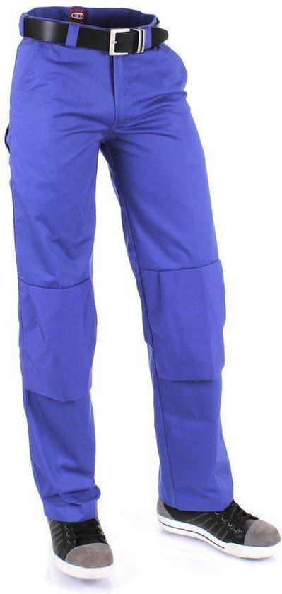 Werkbroeken met kniestukken BERK Workwear® BERK Werkbroek KobaltblauwNL:50  BE:44 | bol.com